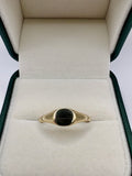 9ct gold signet ring