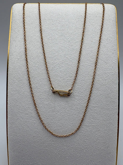 9ct gold 16inch chain (6)