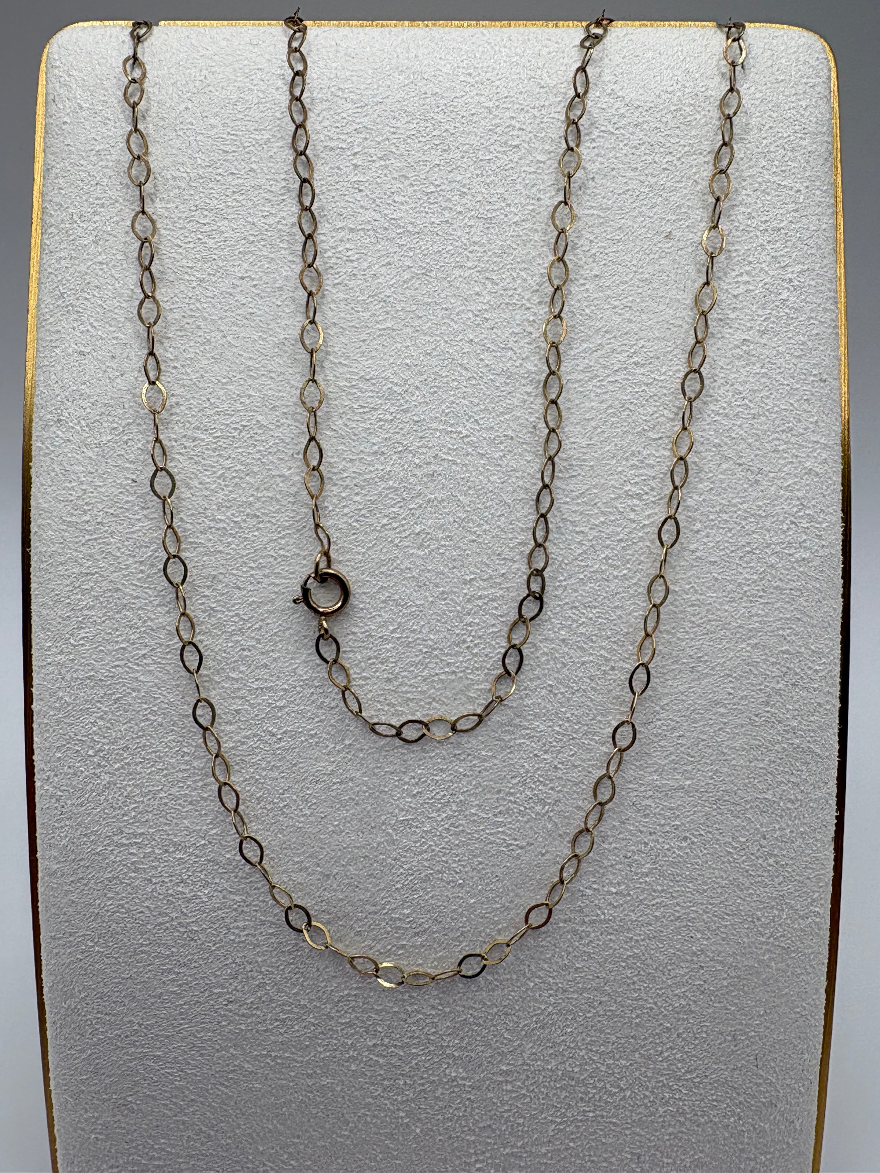 9ct gold 18 inch chain (10)