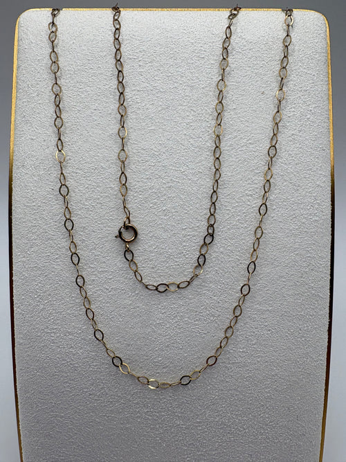 9ct gold 18 inch chain (10)