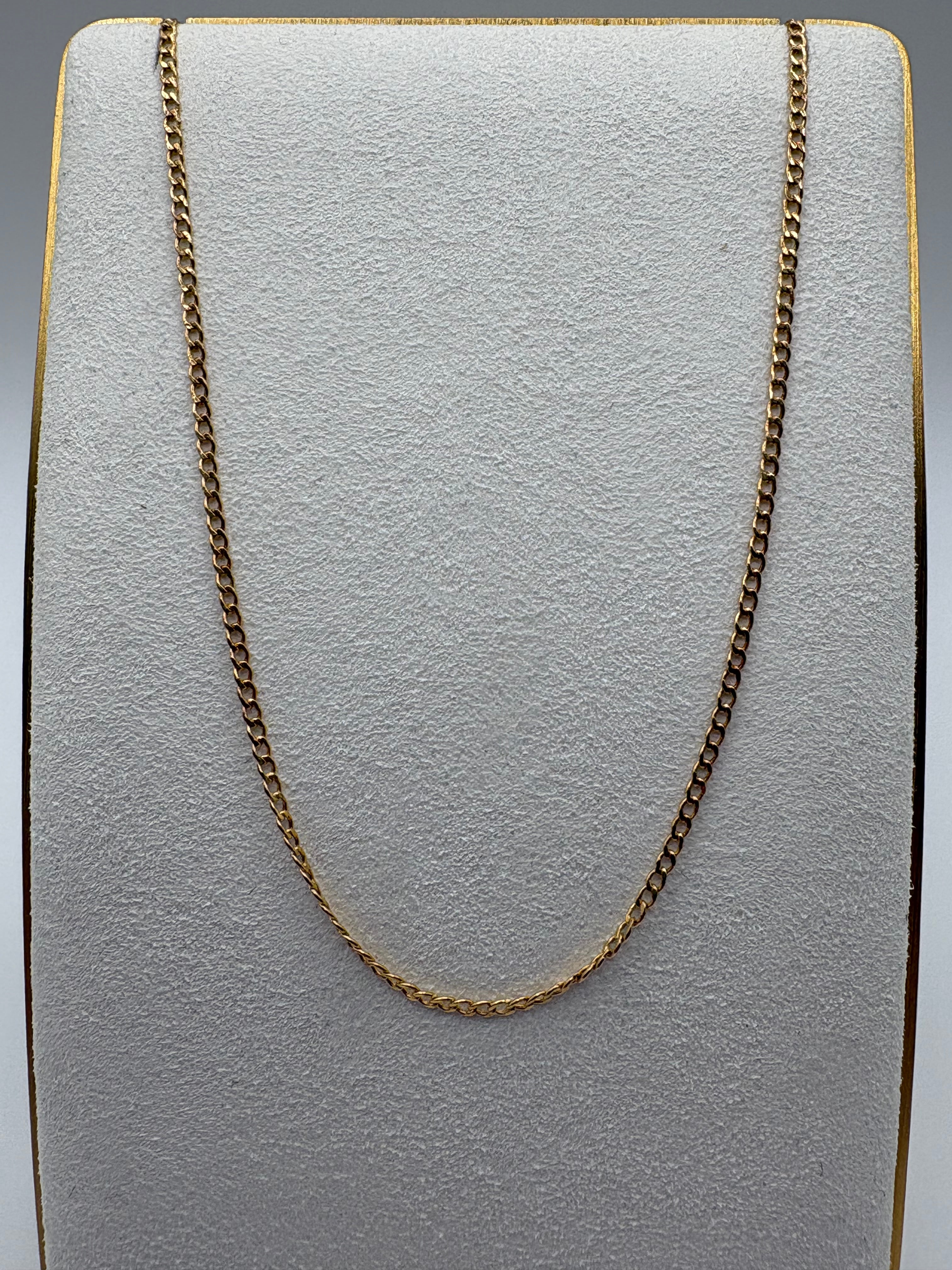 9ct gold 16 inch chain (9)