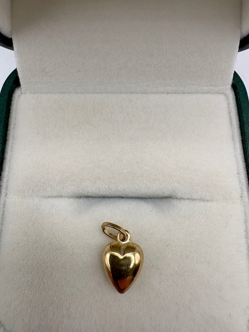 9ct gold heart charm