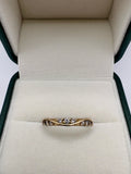 9ct gold synthetic spinel ring