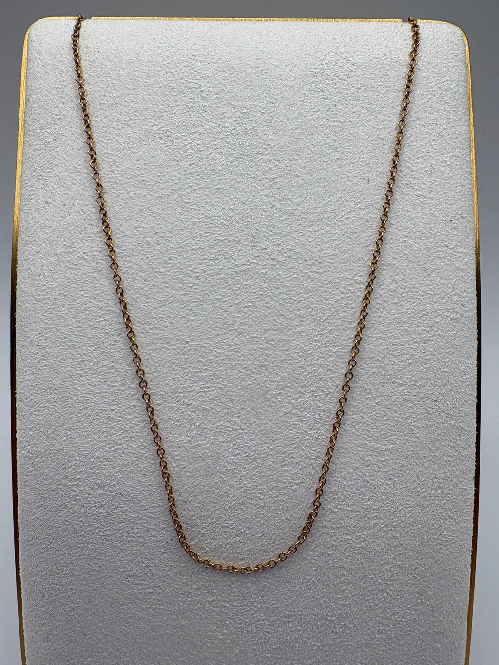 9ct gold 16inch chain (6)