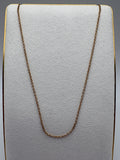 9ct gold 16inch chain (6)