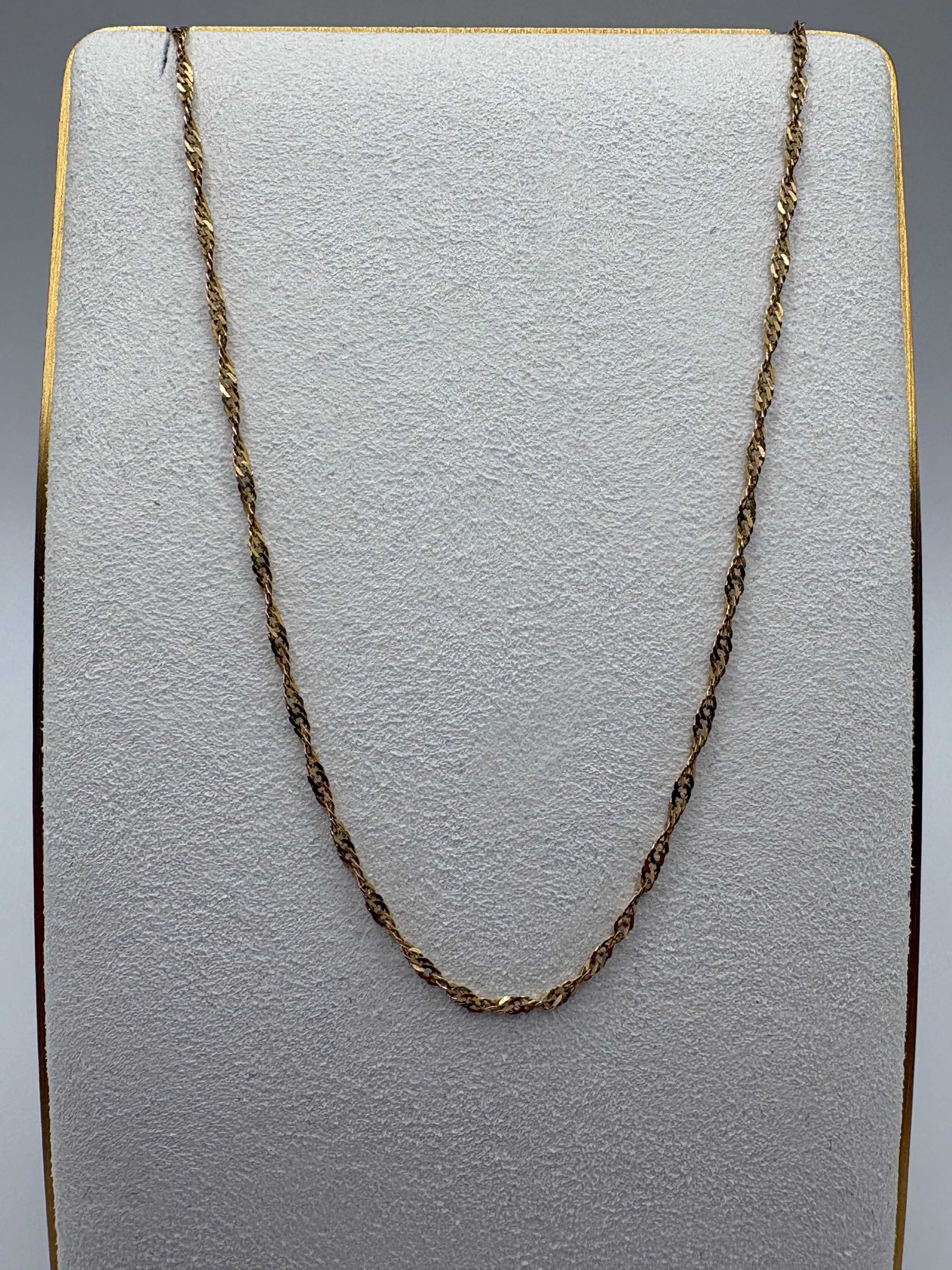 9ct gold 20 inch chain (8)