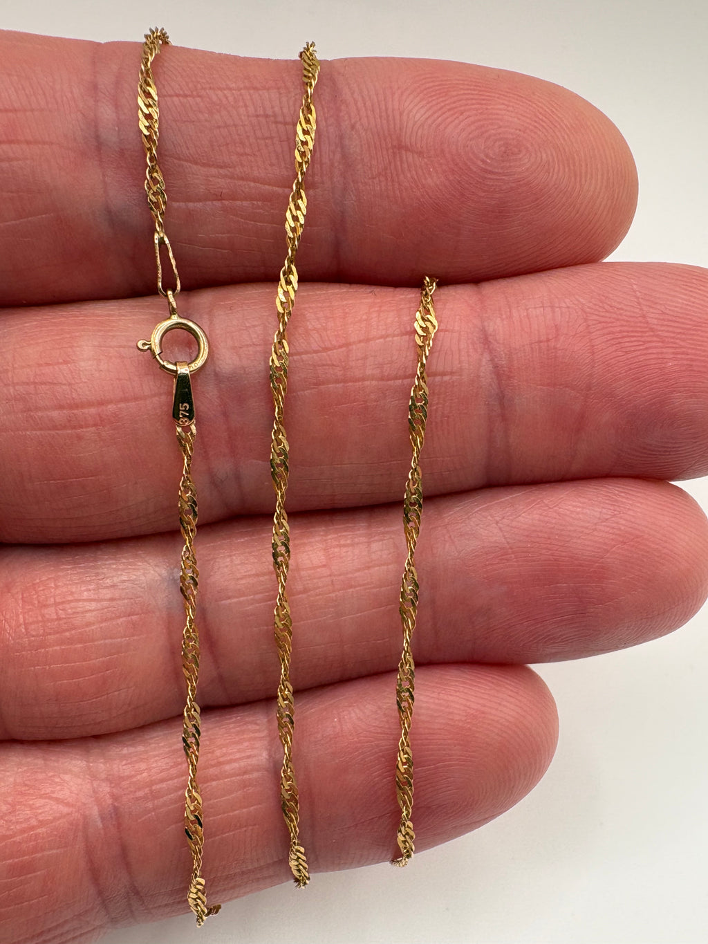 9ct gold 20 inch chain (8)