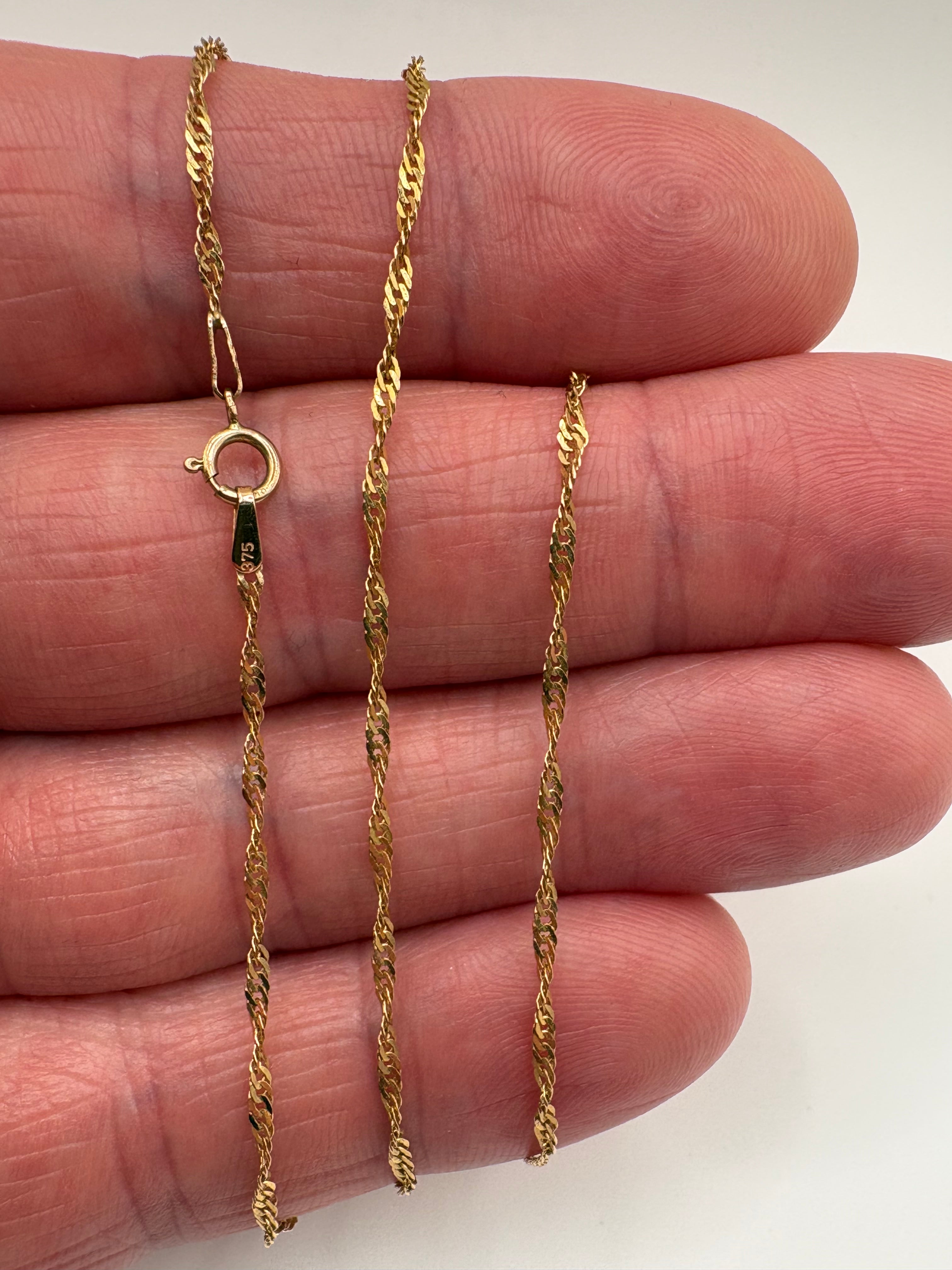 9ct gold 20 inch chain (8)