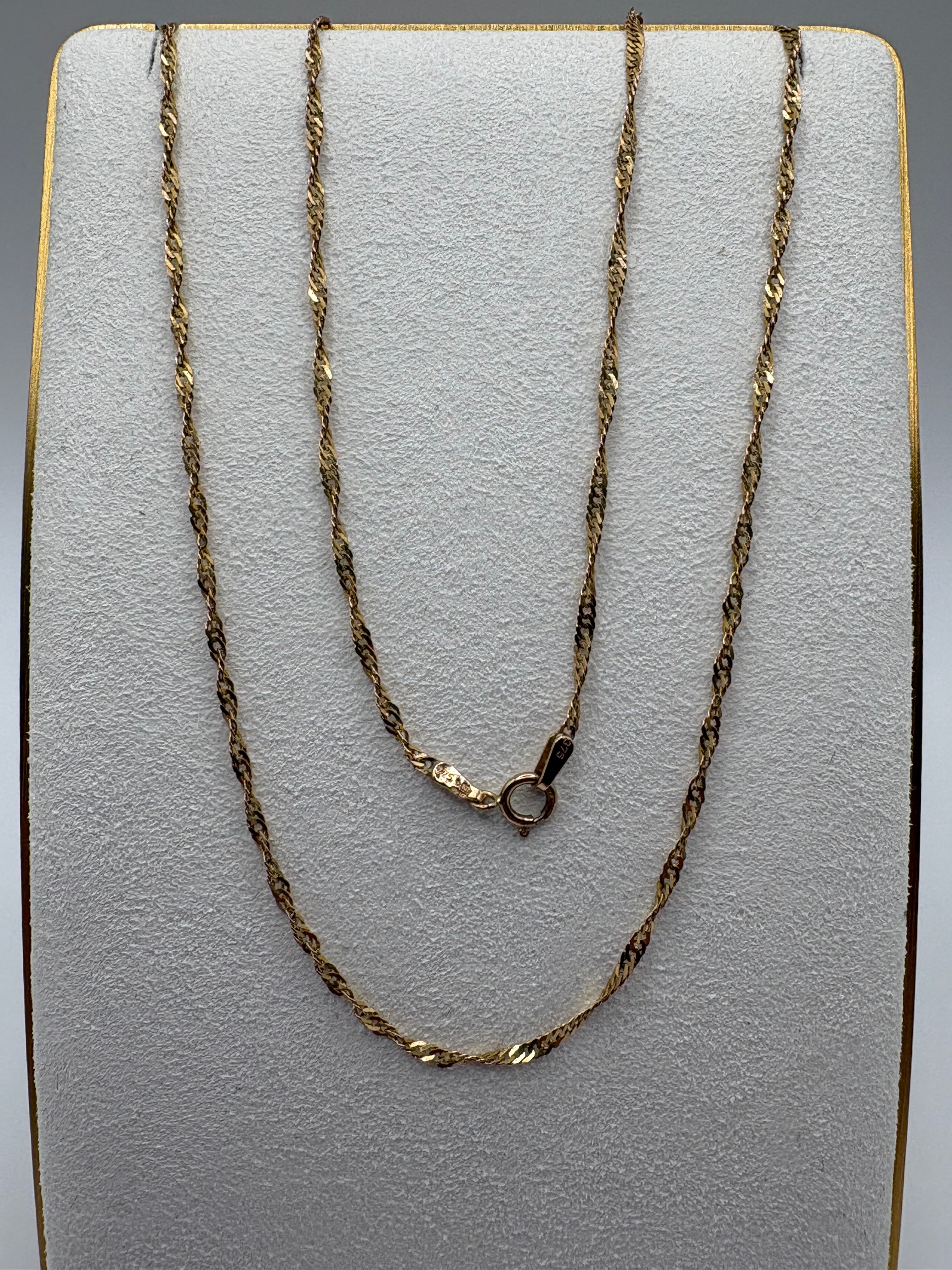 9ct gold 20 inch chain (8)