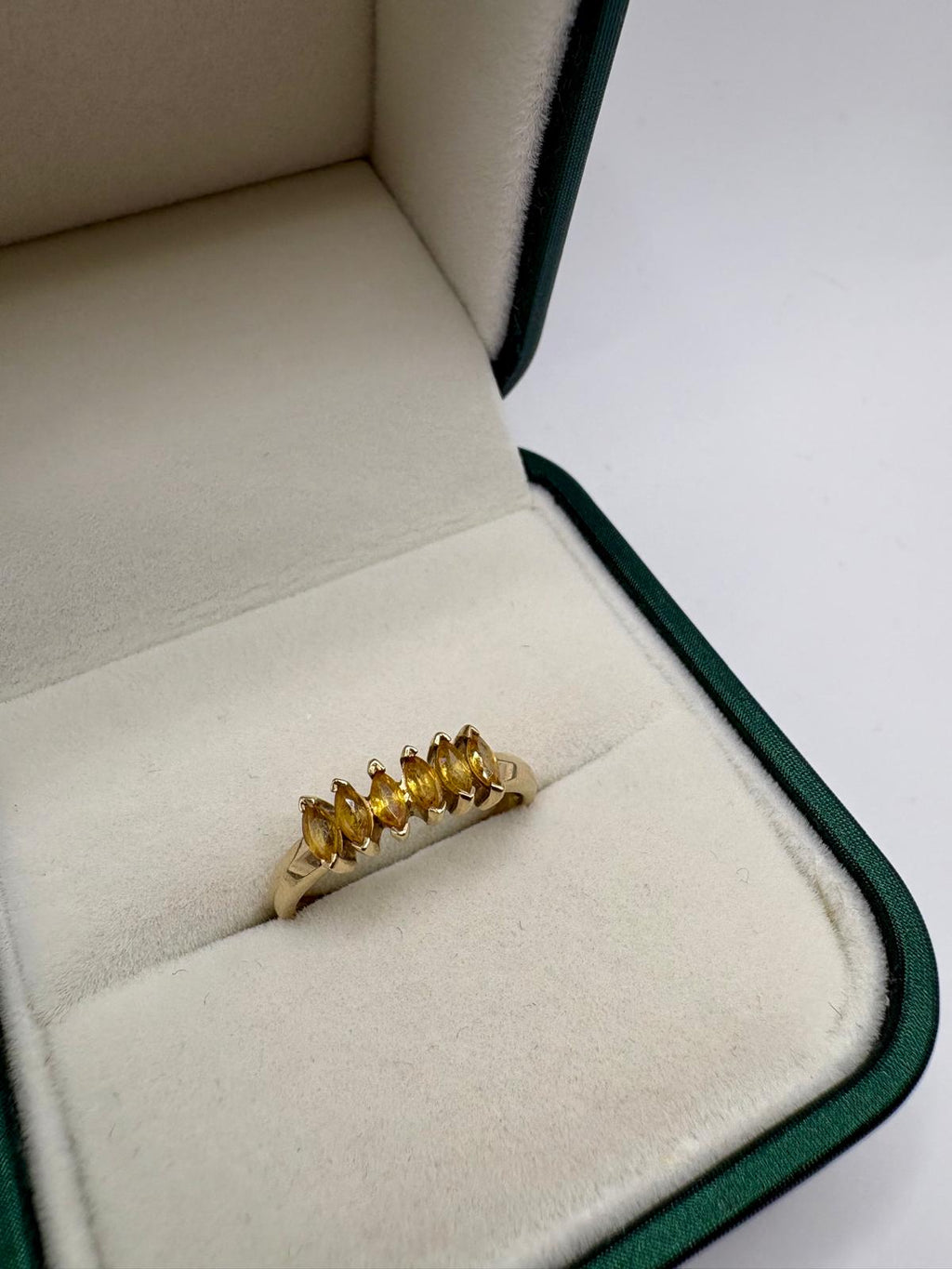 9ct gold Citrine ring