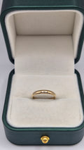 9ct gold band ring