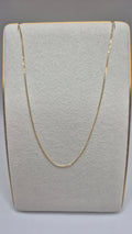 9ct gold 18 inch curb chain (3)