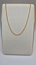 9ct gold 16inch belcher chain (2)