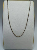 9ct gold 20inch chain