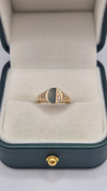 9ct gold signet ring