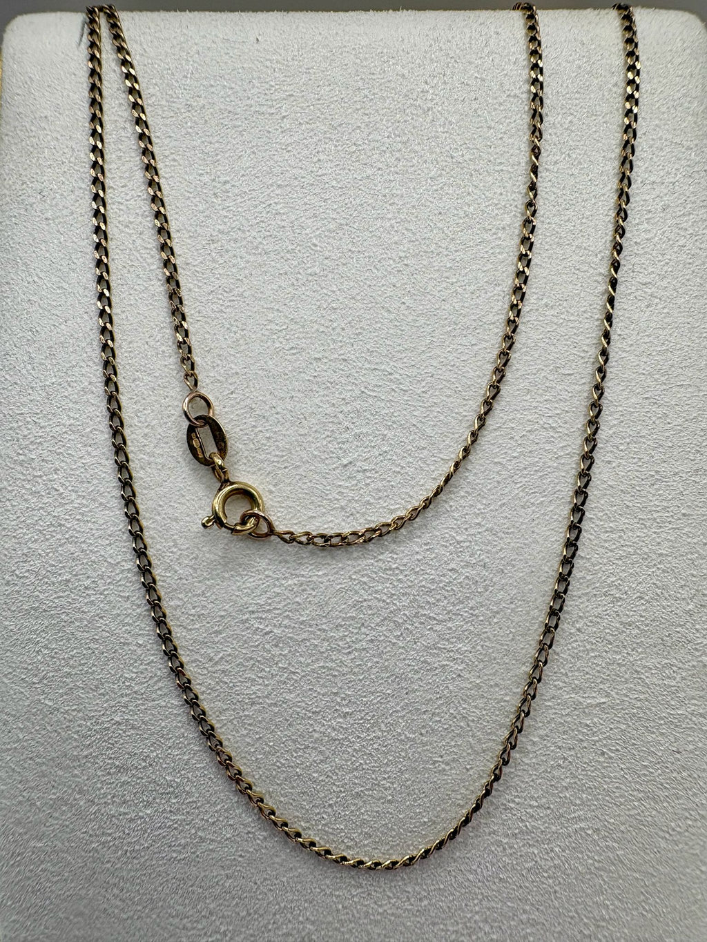 9ct gold 20inch chain