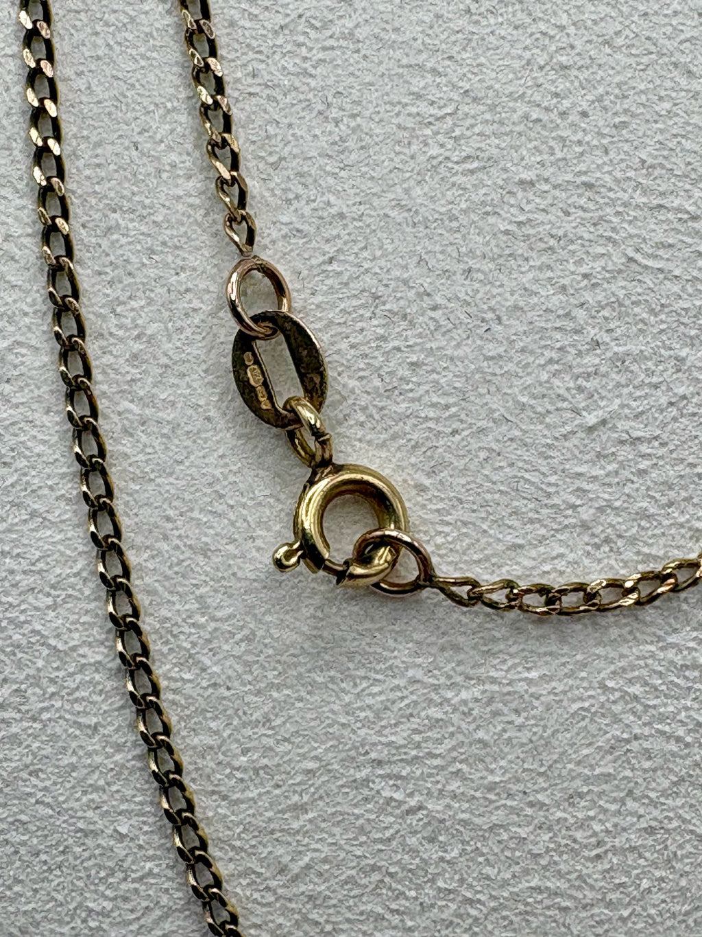 9ct gold 20inch chain