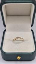 9ct gold snake ring