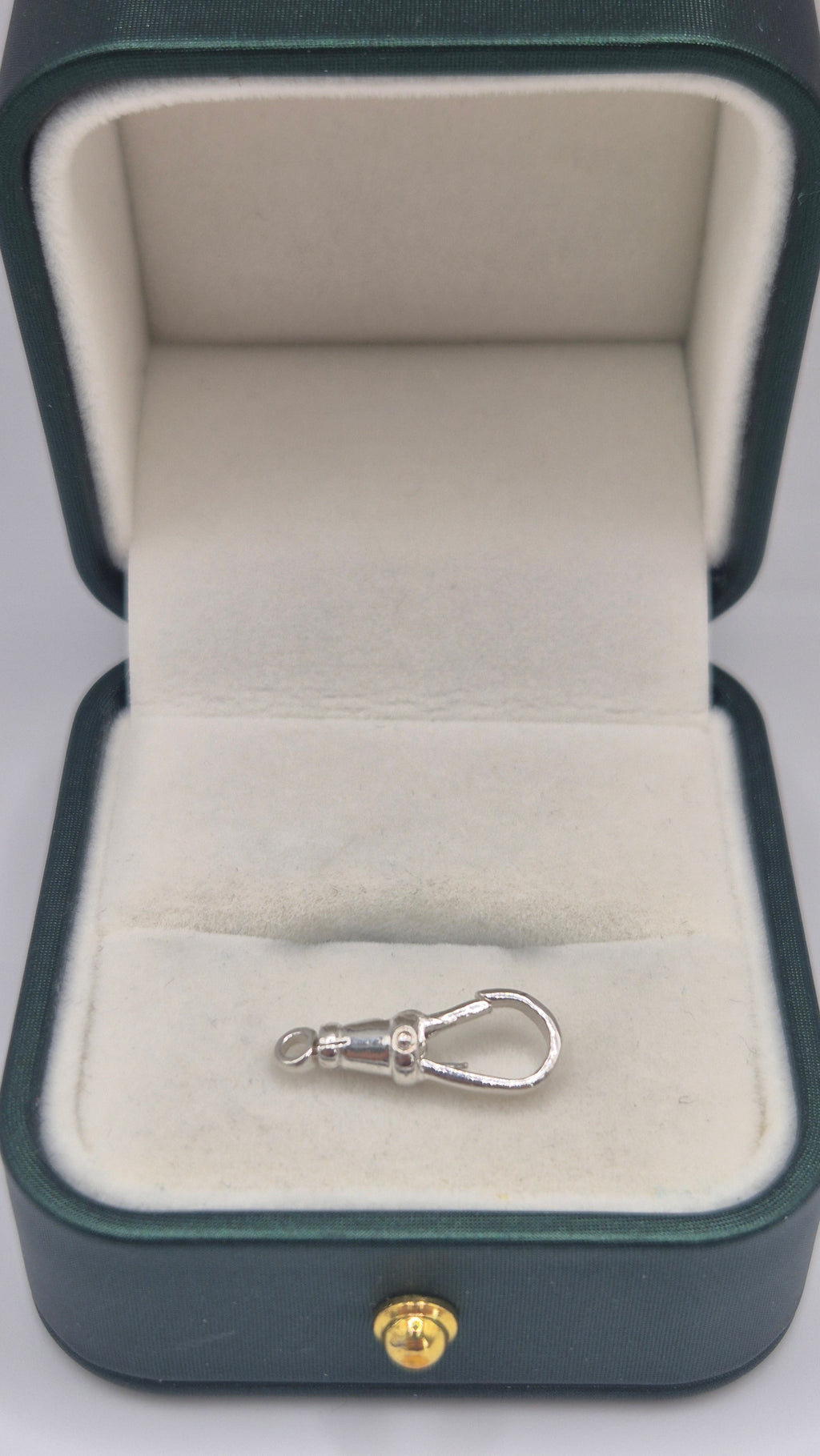 Silver swivel dog clip 20mm