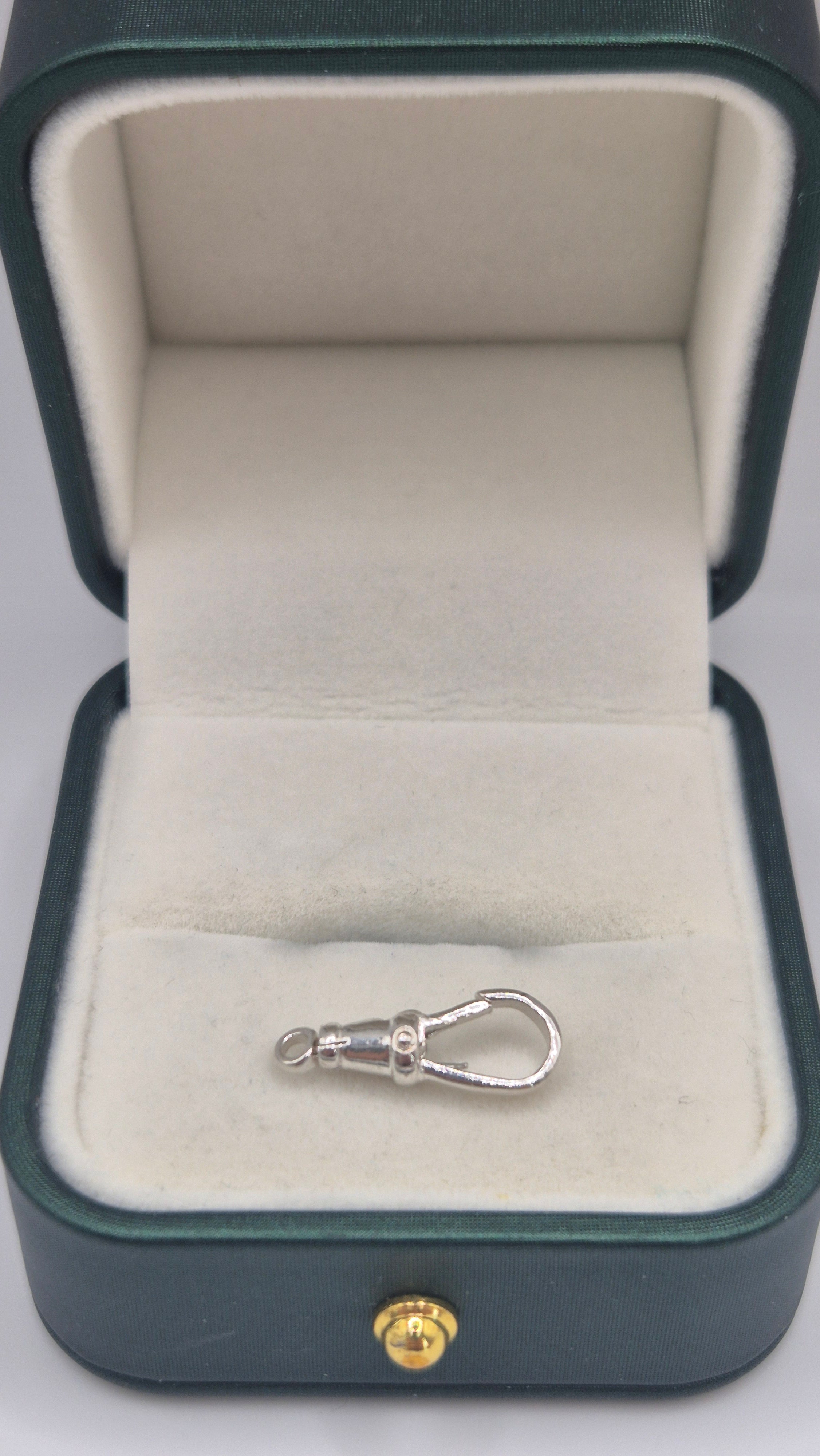 Silver swivel dog clip 20mm