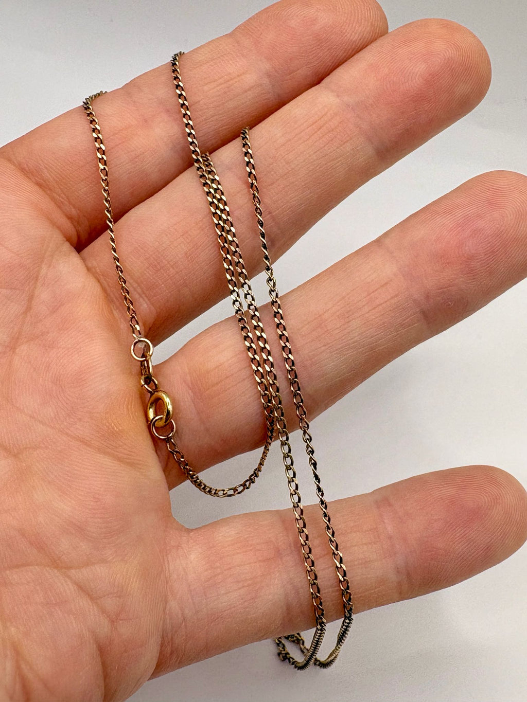 9ct gold 20inch chain