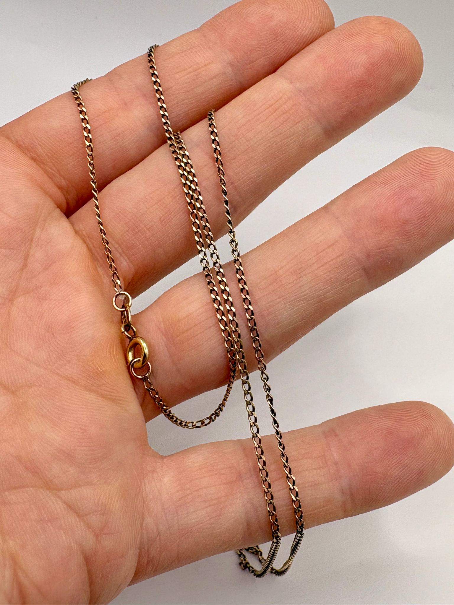 9ct gold 20inch chain