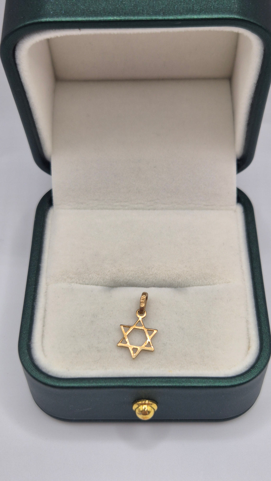 9ct gold star of David charm