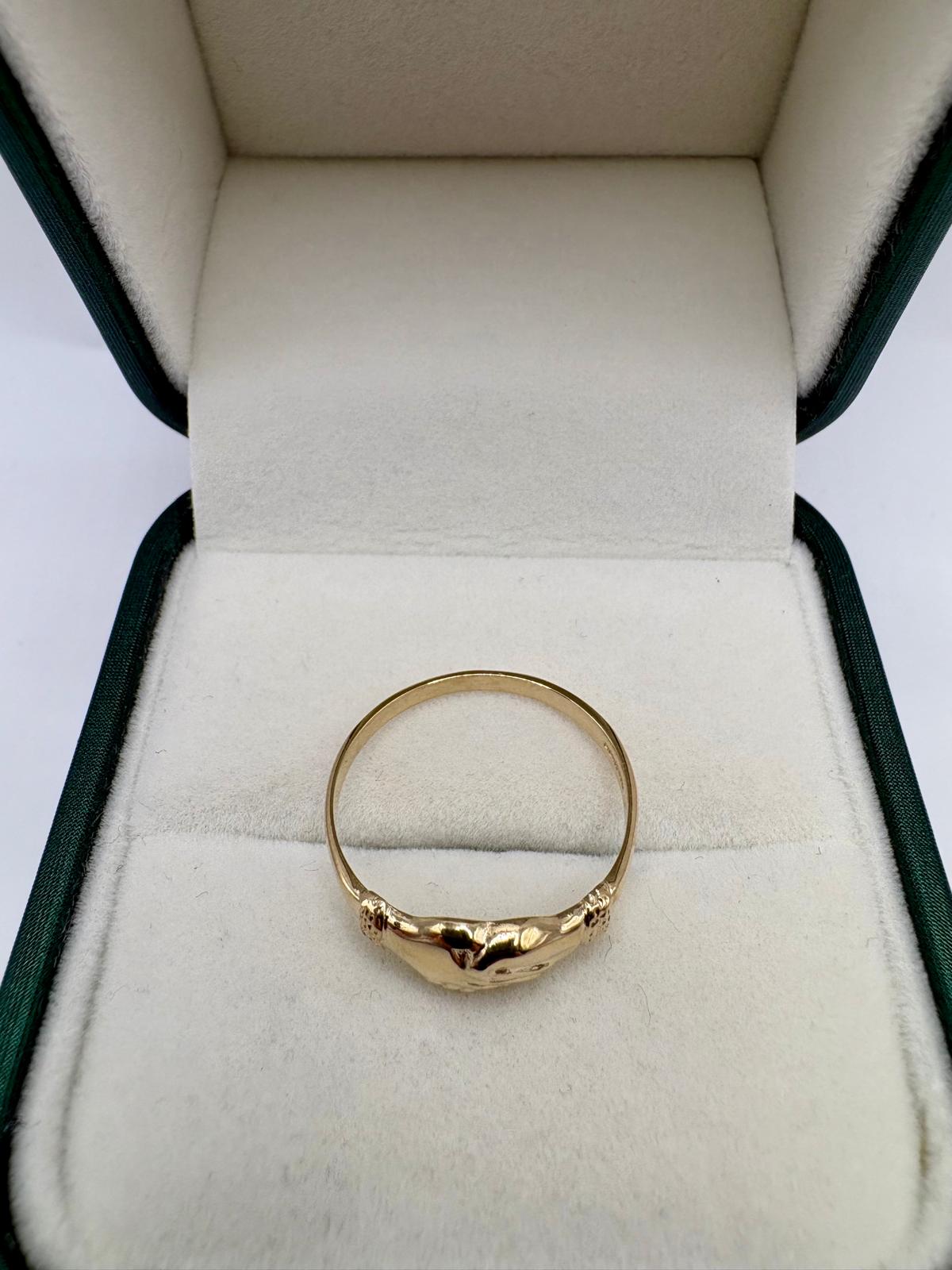 9ct gold friendship ring