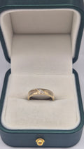 9ct gold diamond ring