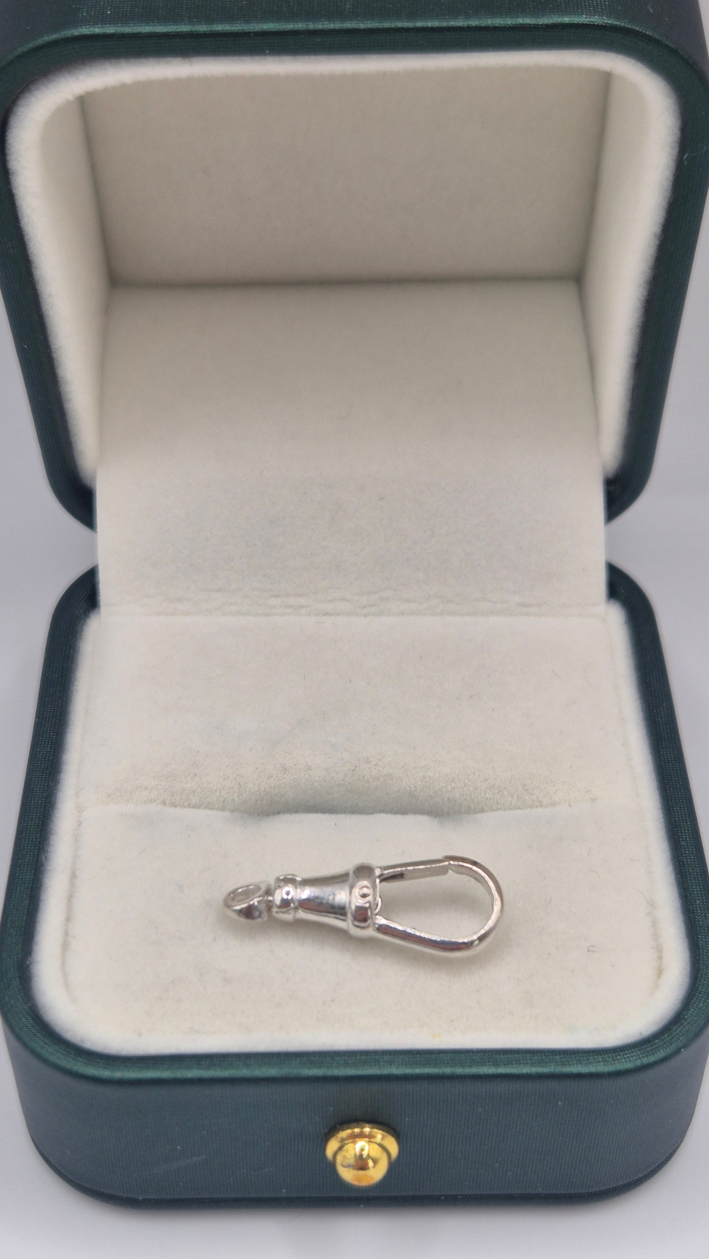 Silver swivel dog clip 24mm