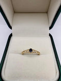 9ct gold onyx ring