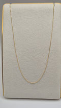 9ct gold 16 inch curb chain (1)