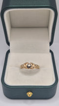 9ct gold claddagh ring