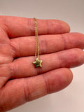 9ct gold star bracelet