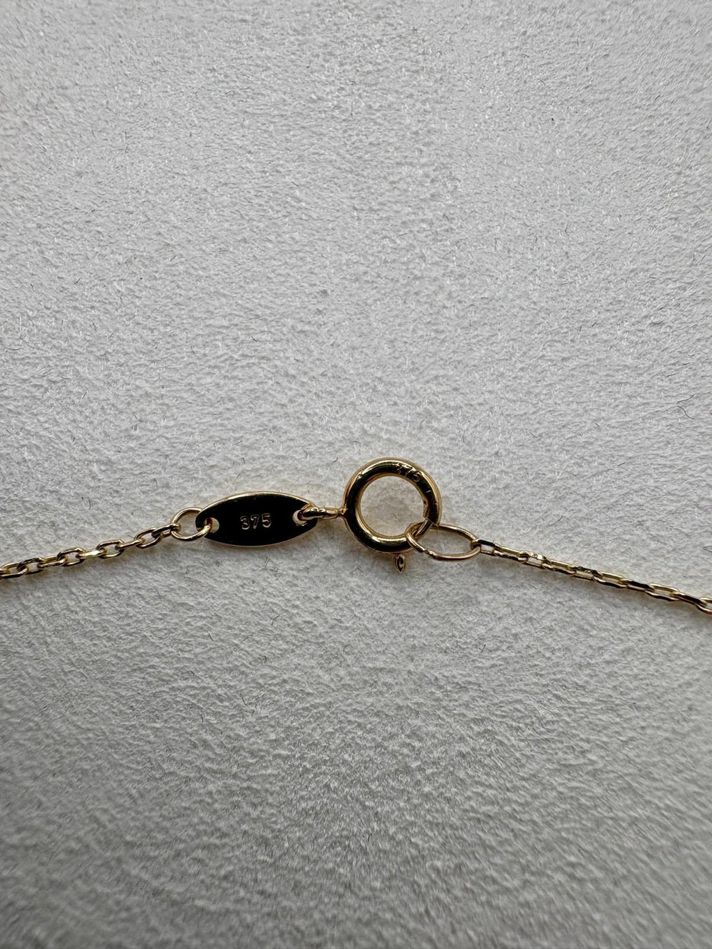 9ct gold star bracelet
