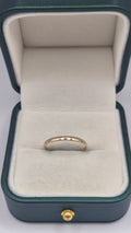 9ct gold band ring