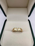 9ct gold mum ring