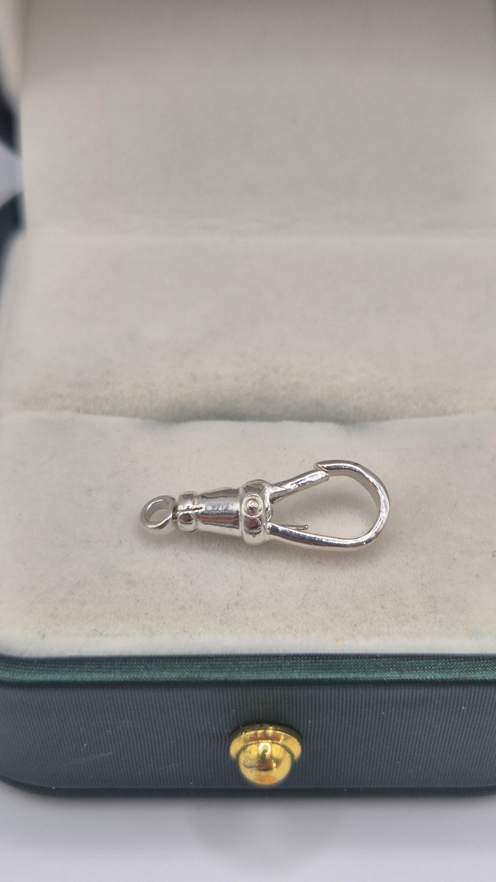 Silver swivel dog clip 20mm