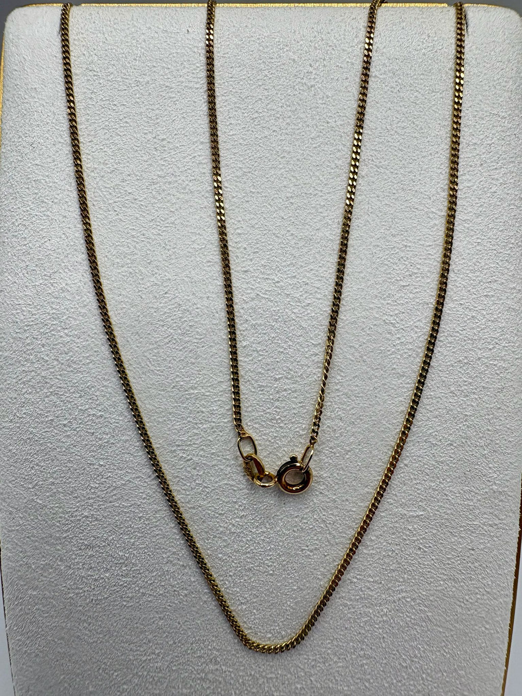 9ct gold 18inch chain